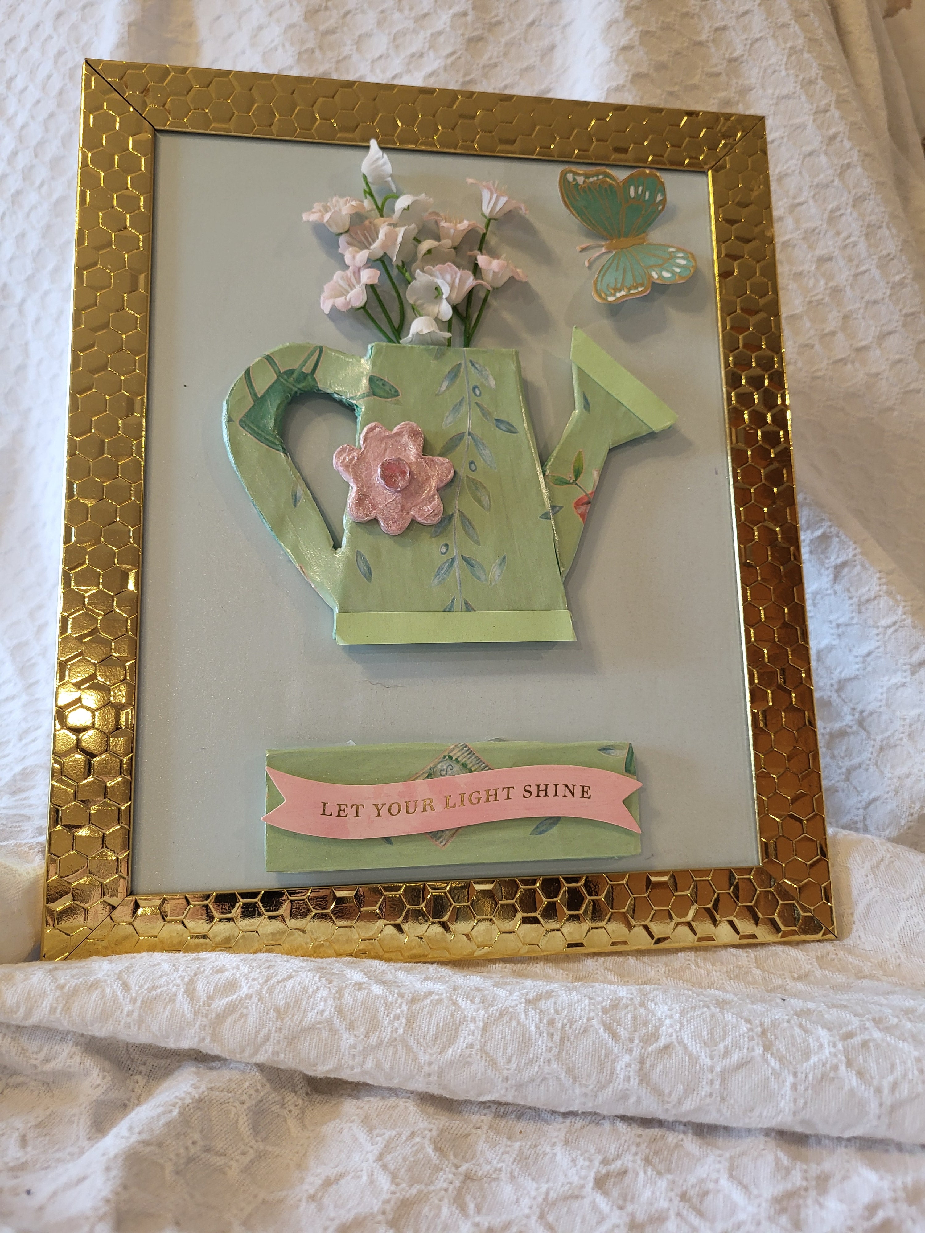 Let your light shine- Framed art