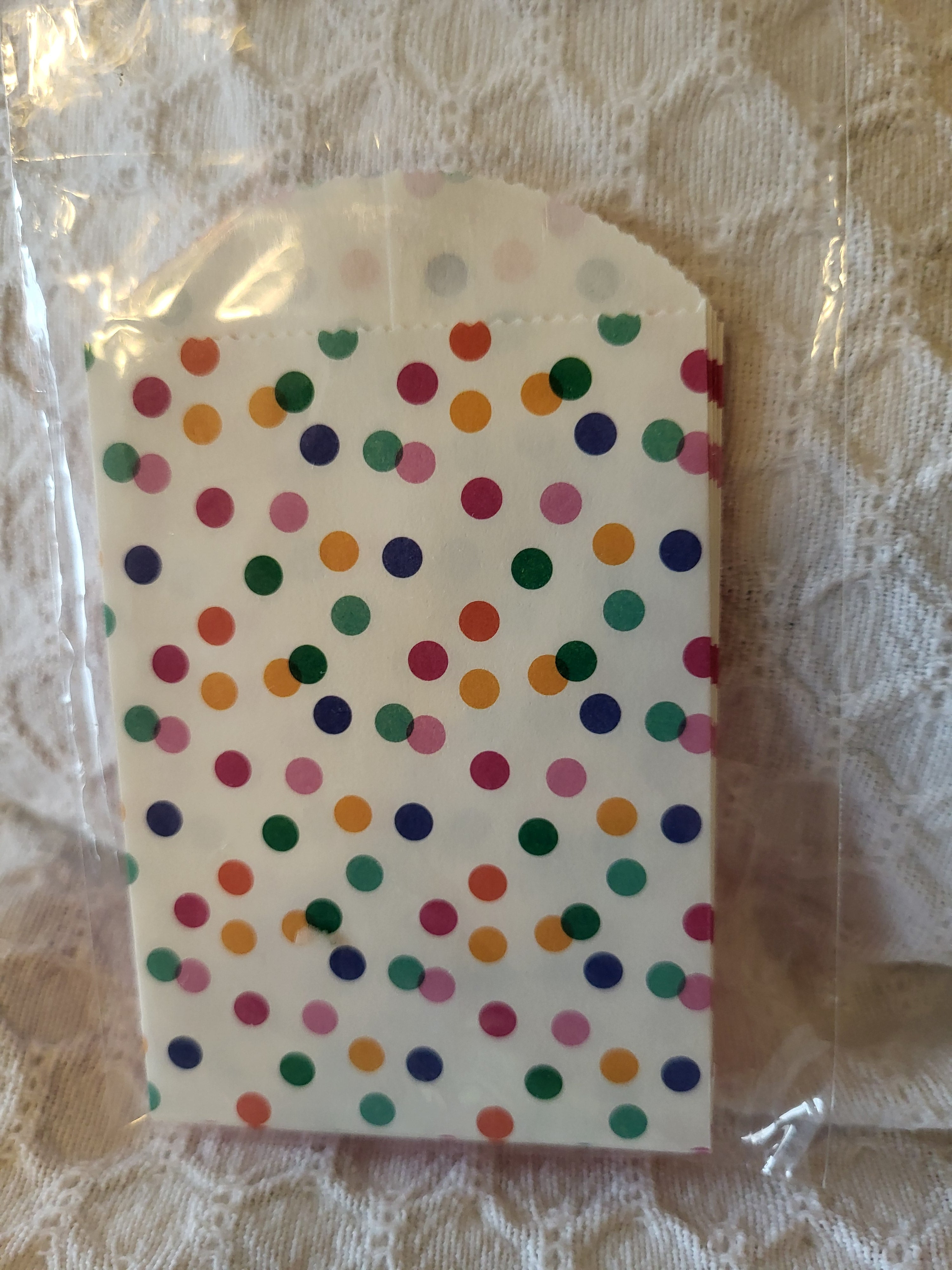 Decorative Mini Gift Bags — Thrifted Set of 8